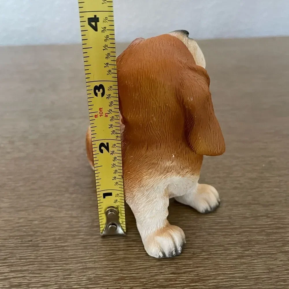 Cute Dog Basset Hound Figurine